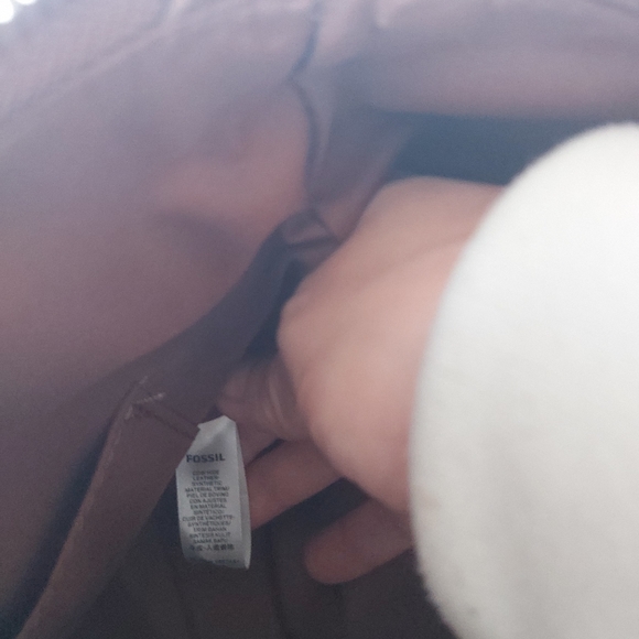 FOSSIL leather satchel - Picture 13 of 16
